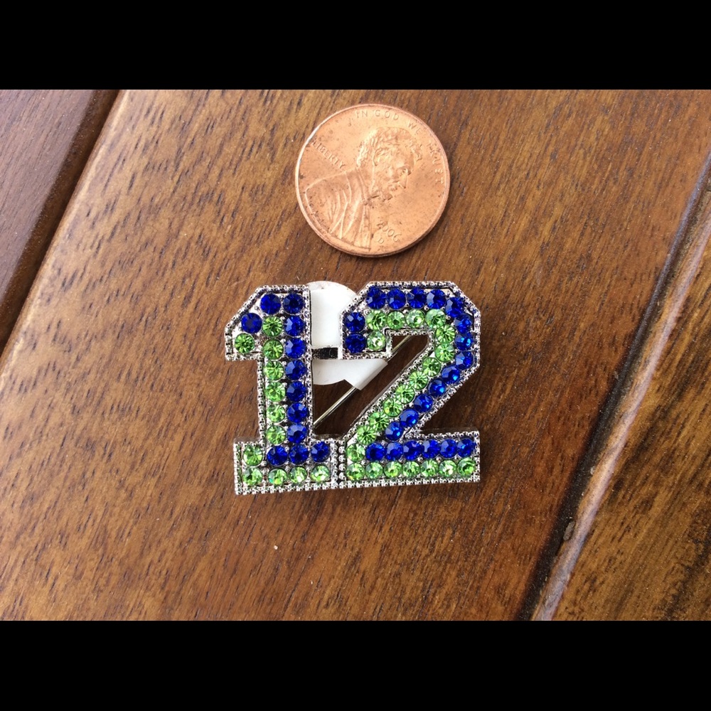 SEATTLE 12 BROOCH